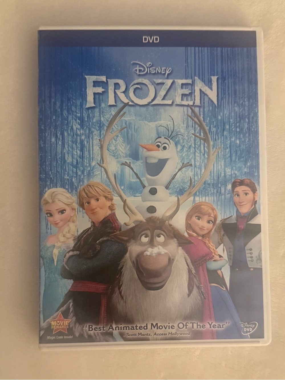 Frozen DVD Widescreen 2013 (Kristen Bell, Idina Menzel, Jonathan Groff) Disney